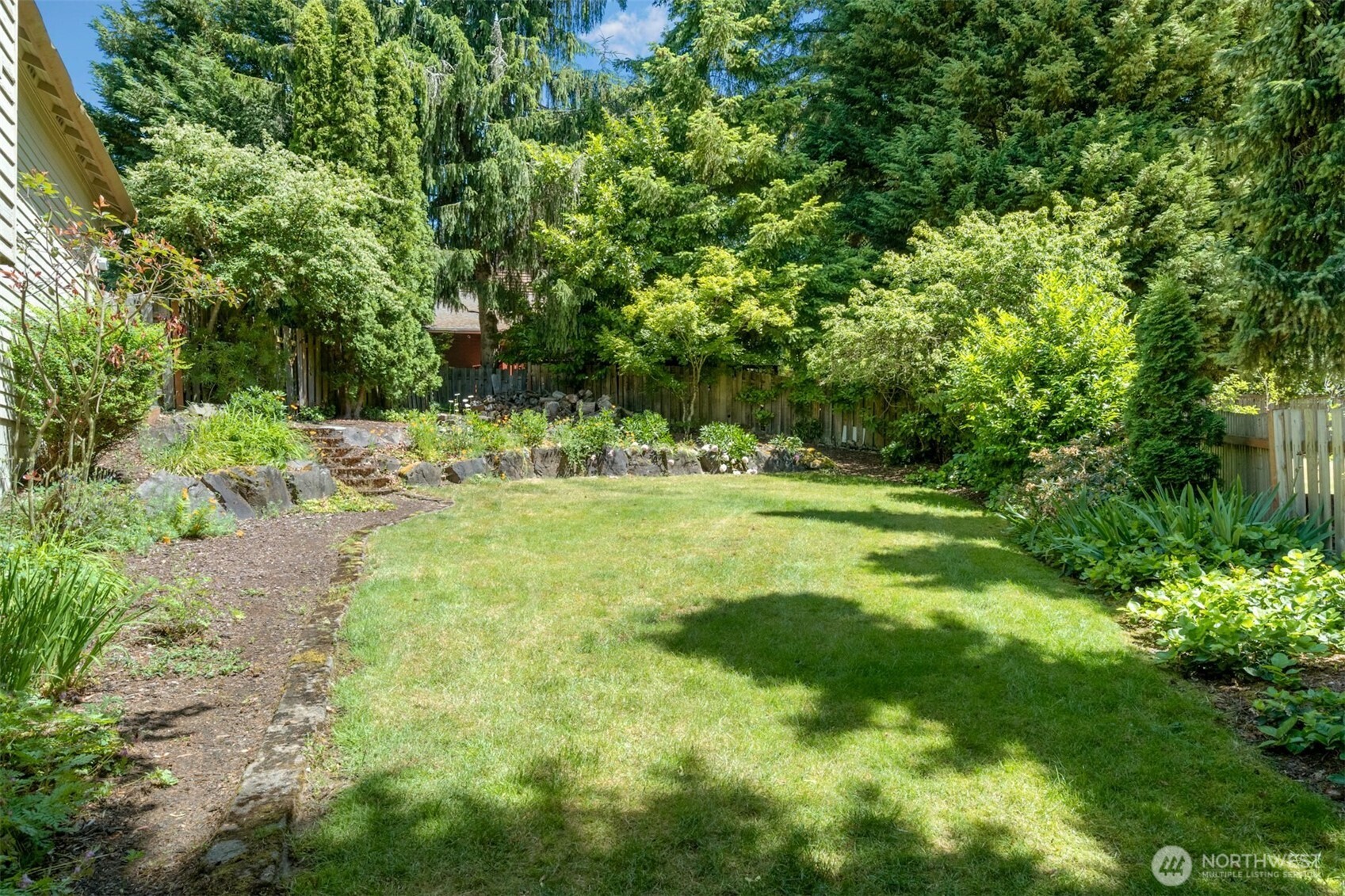 Wrap around side yard