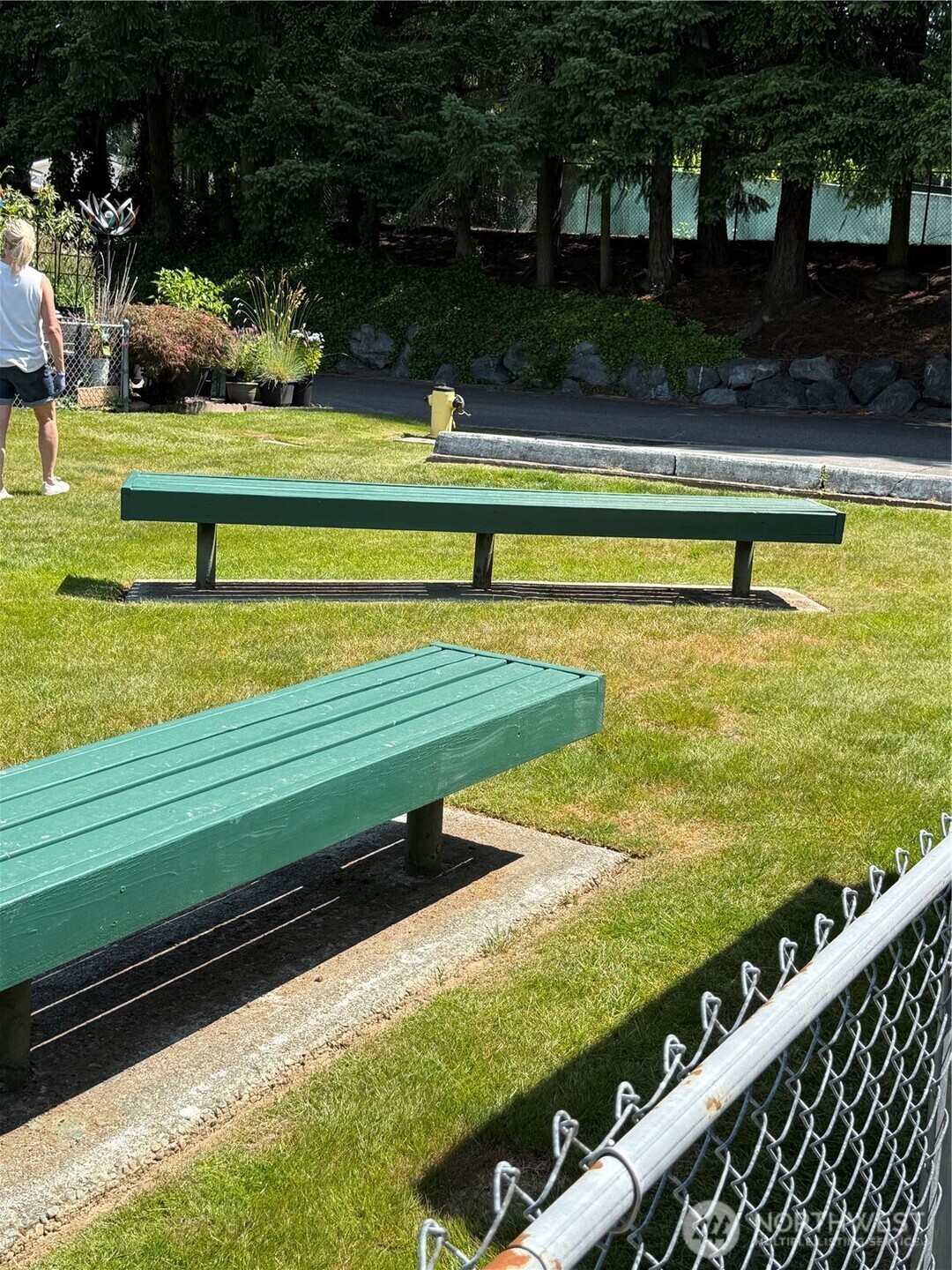 Park like area off back of home