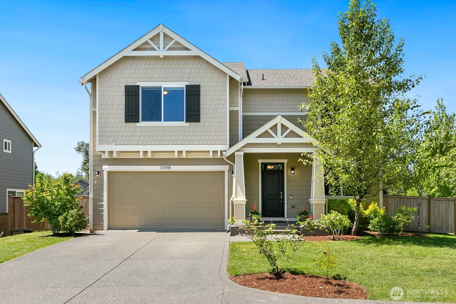 Meticulously maintained home, tucked away in quiet neighborhood.