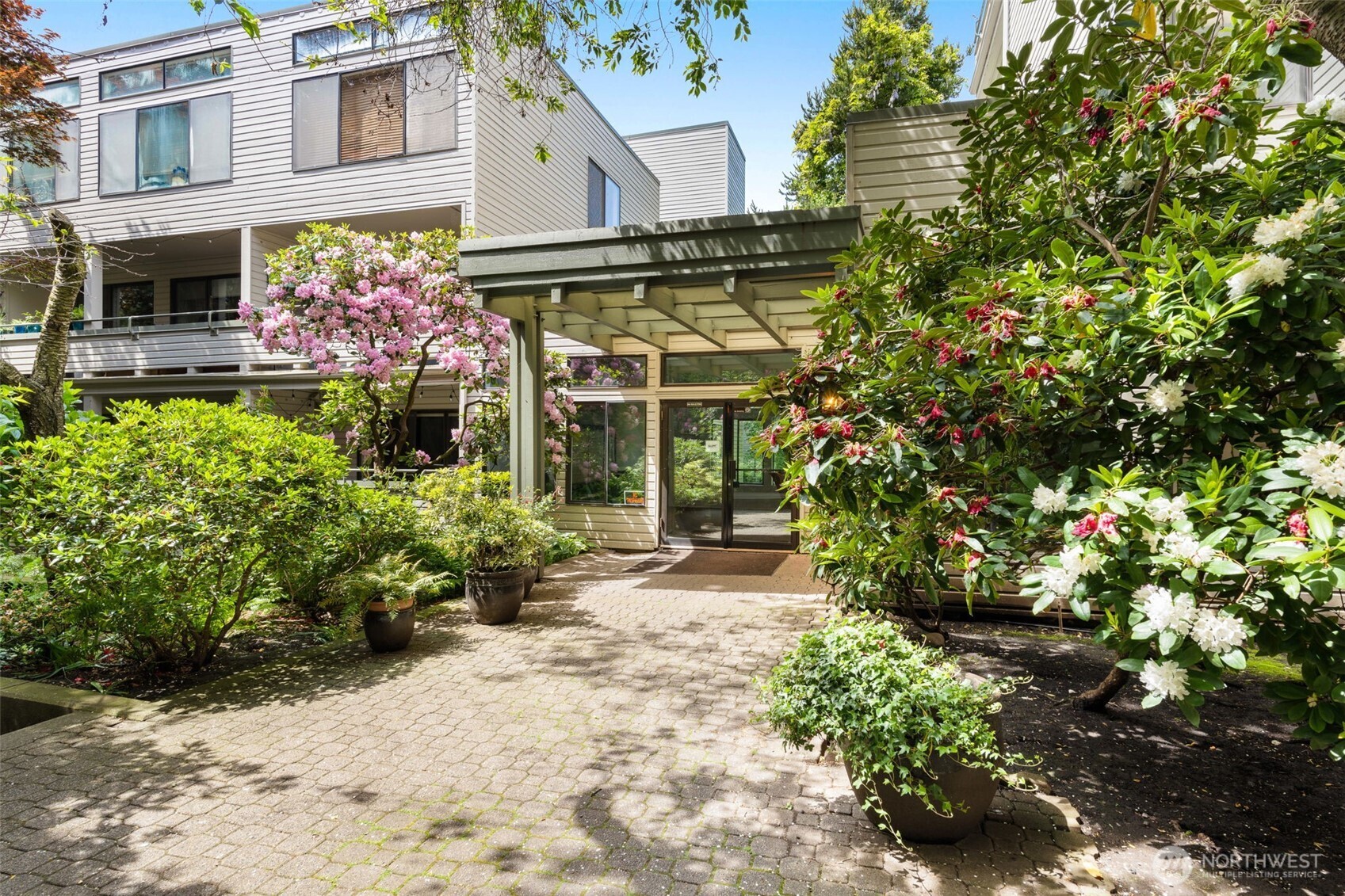 Serene courtyard