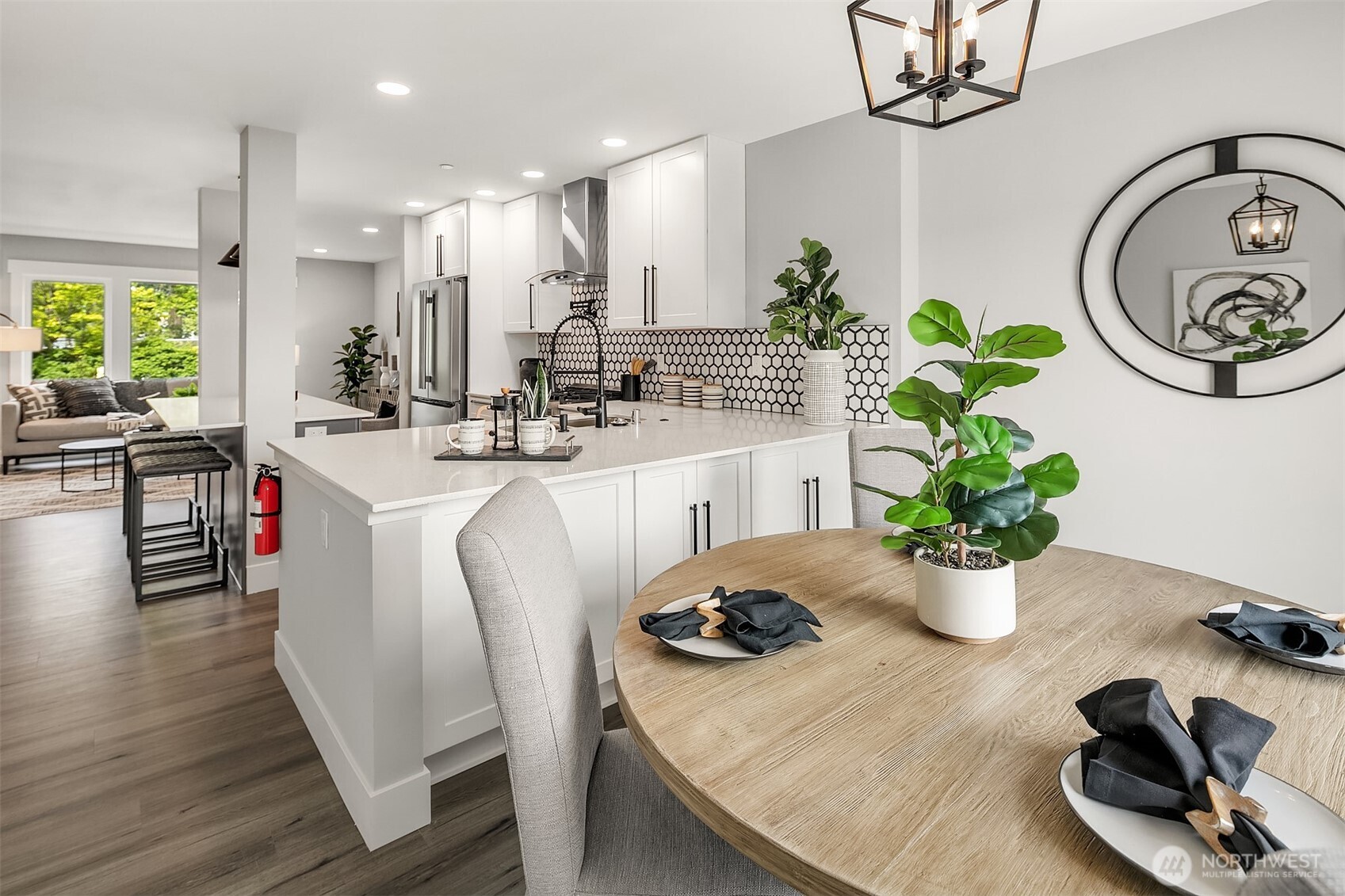 All interior photos are from Model Unit #104 in 2022. Unit #101 floorplan is the reverse from these.