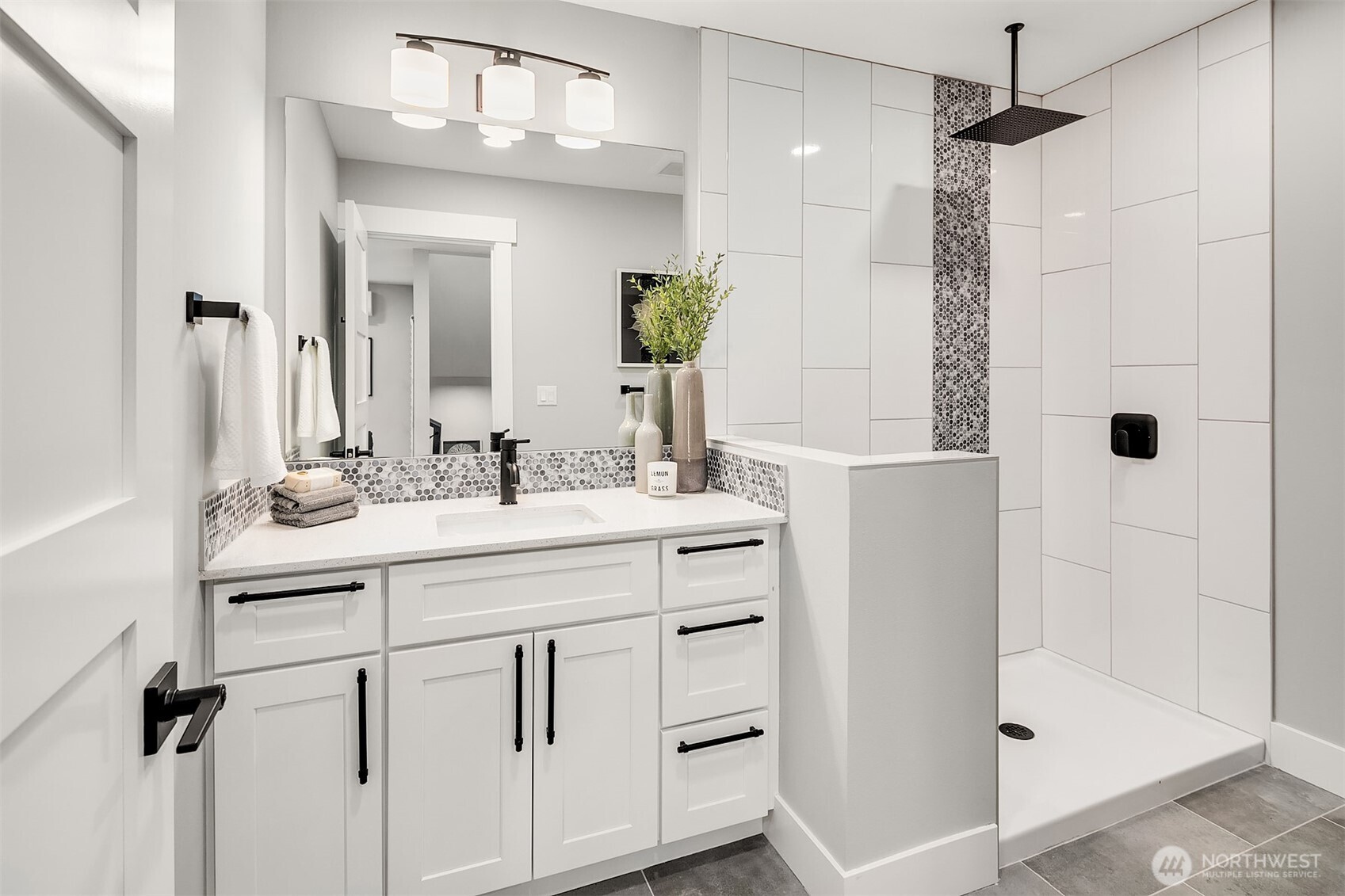 All interior photos are from Model Unit #104 in 2022. Unit #101 floorplan is the reverse from these.