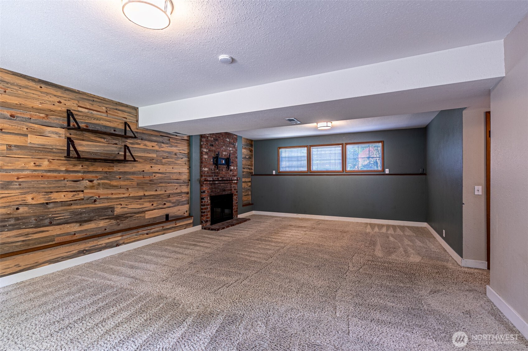Another view of the bonus room downstairs.