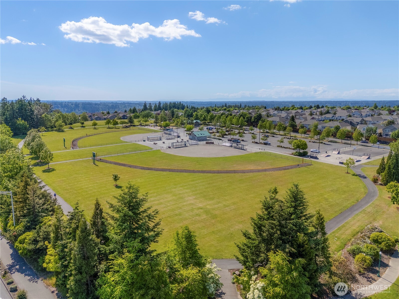 The amazing Sunset Park is just a short walk away and offers ball fields, skate boarding, playground, walking trails, barbecue/picnic areas, etc.