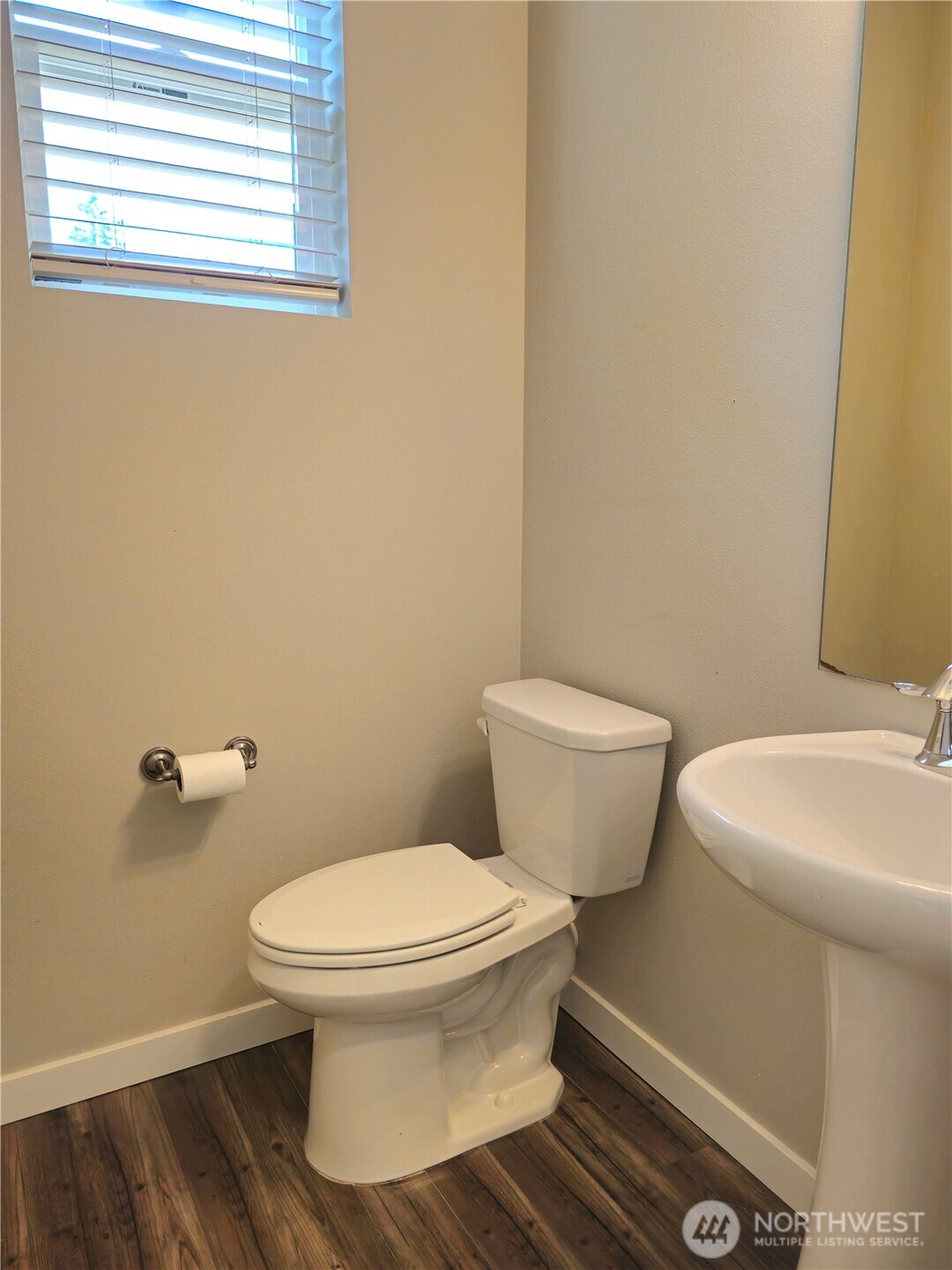 Half-bath is just off the bonus room.