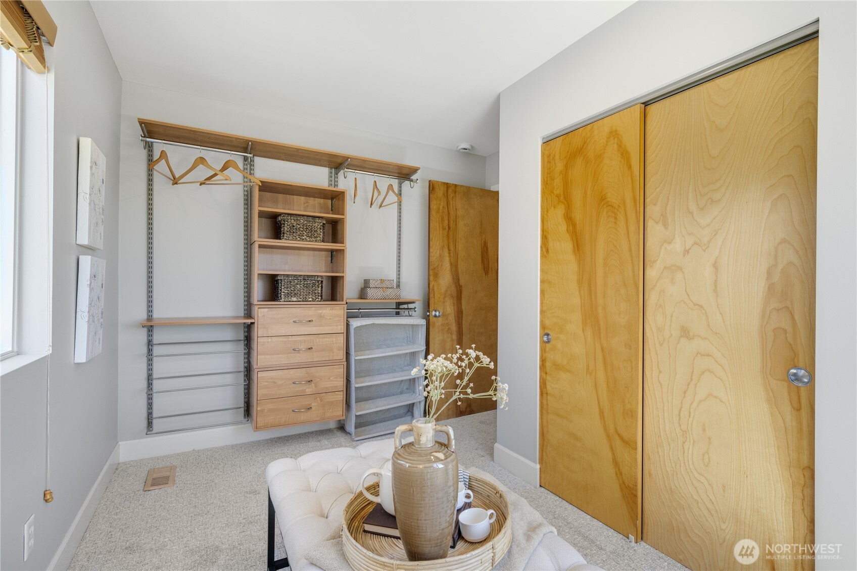 The second of two primary walk-ins/dressing rooms