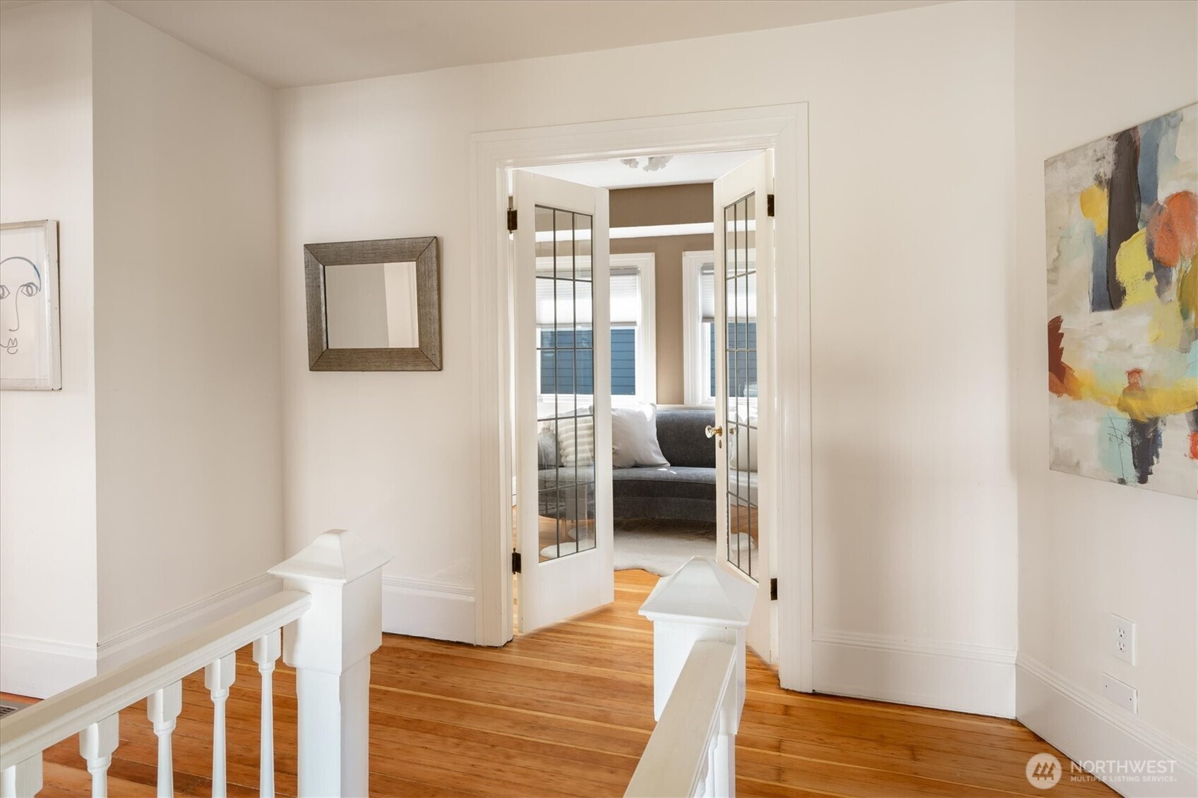 Large primary bedroom upstairs