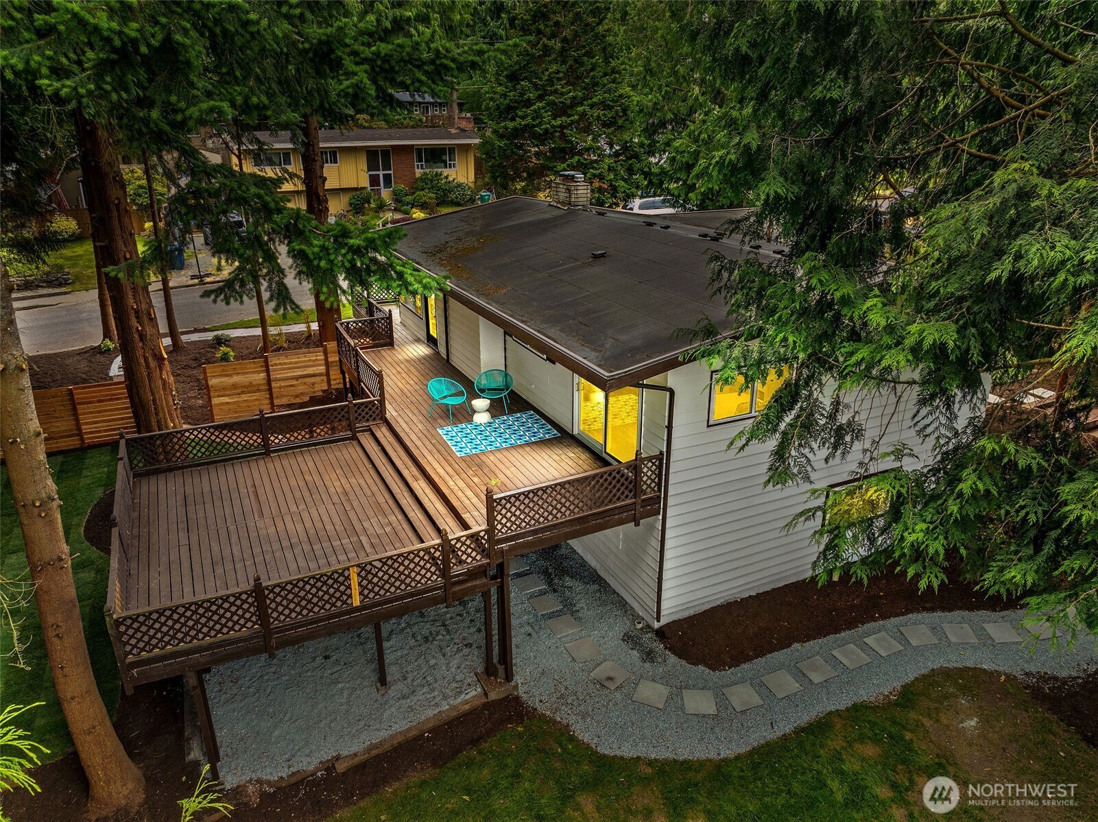 Wrap around Deck