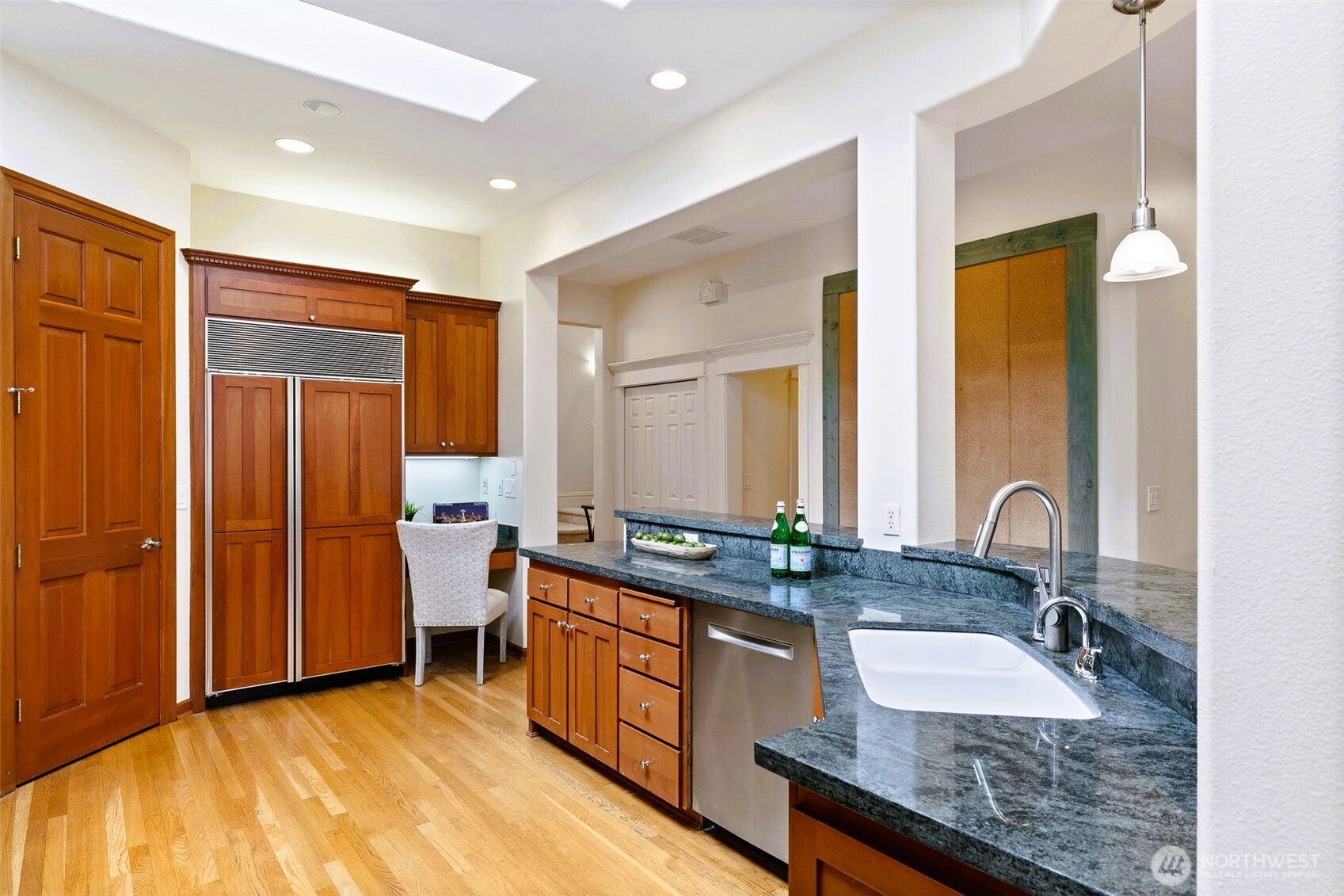 Walk-in pantry.