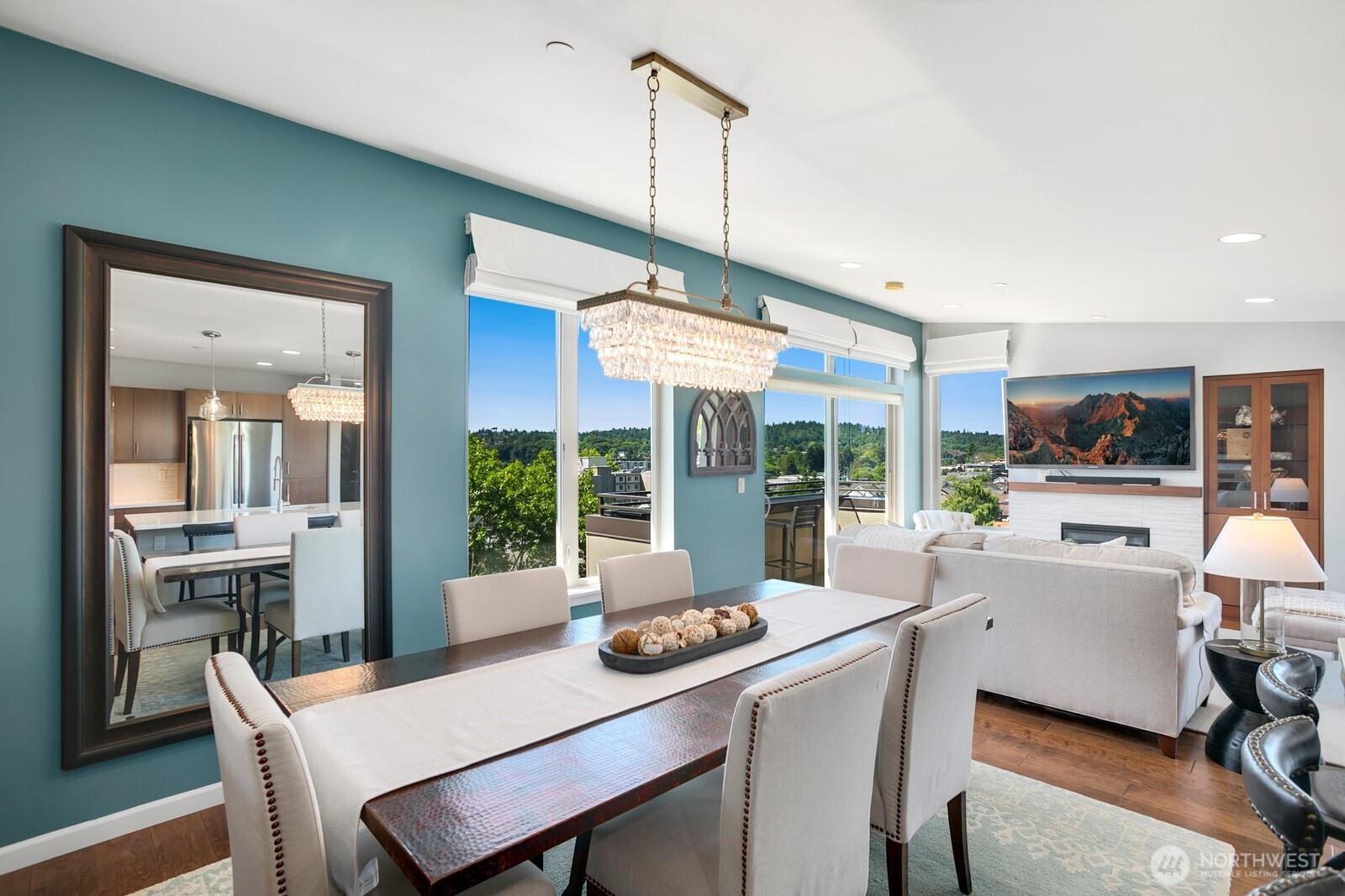 Formal dining area