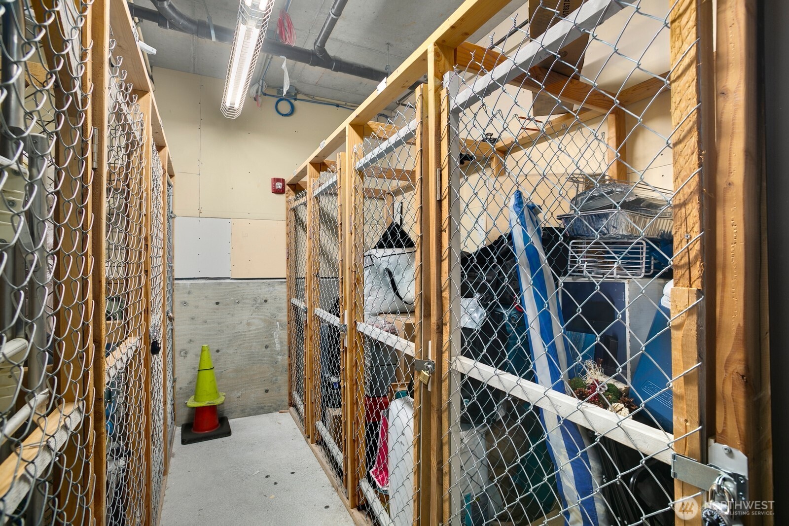 Two storage units