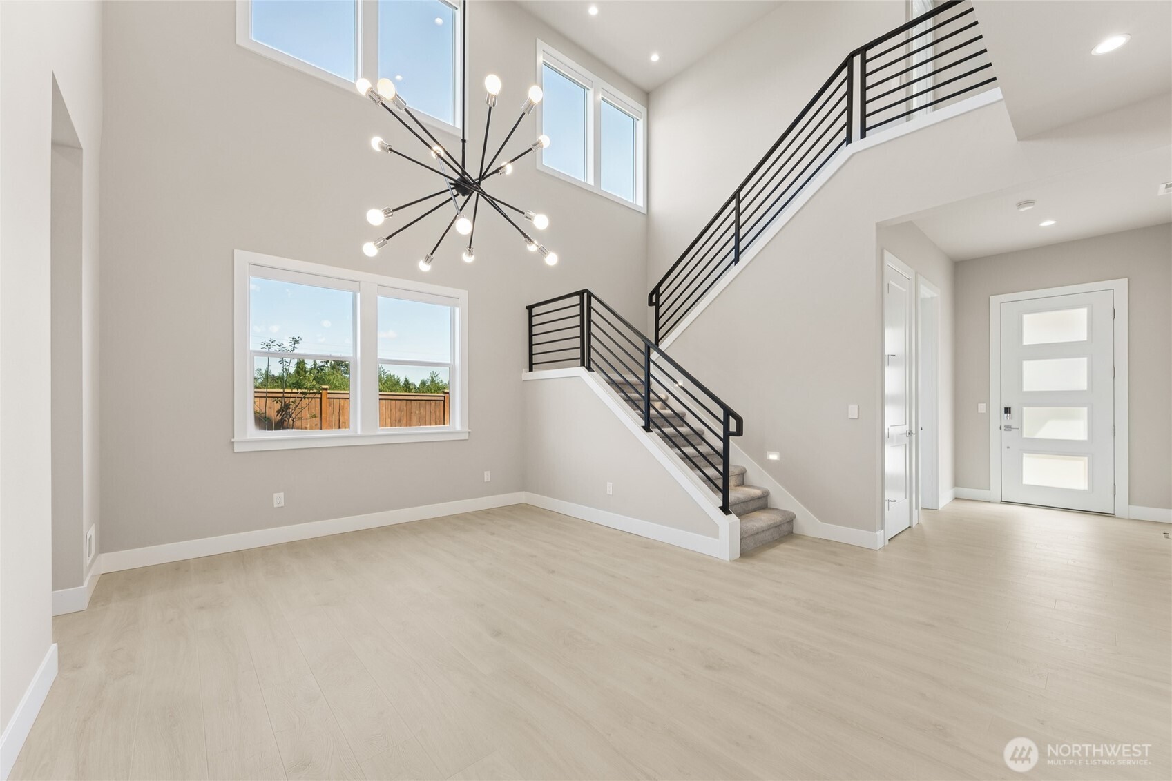 Top floor primary suite provides lots of natural light! Photos are for representational purposes only.