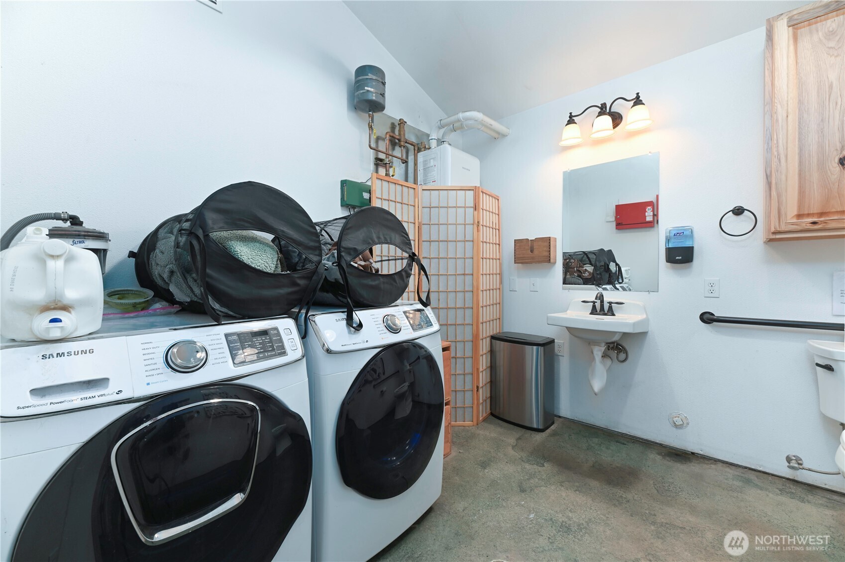 ADA Compliant Rest Room and Laundry Area