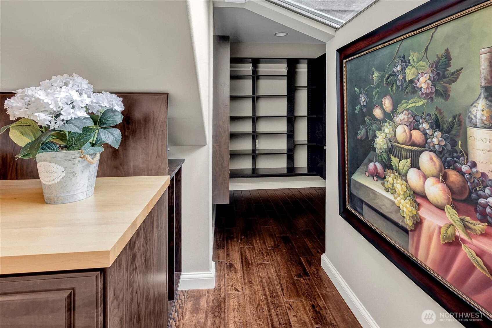 Oversized walk in pantry