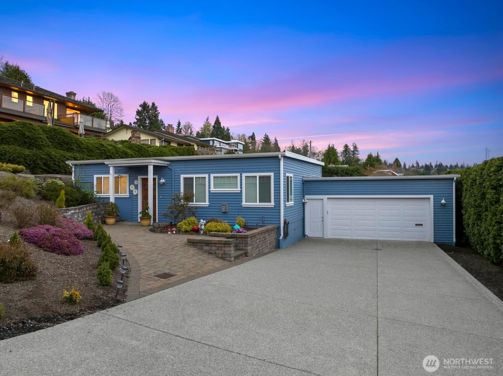 Storybook cottage. 2 bedroom 1 bath. Great room with gas fireplace. Laundry room and dining area. Please do not disturb the tenants. Organic Blueberries in the backyard.