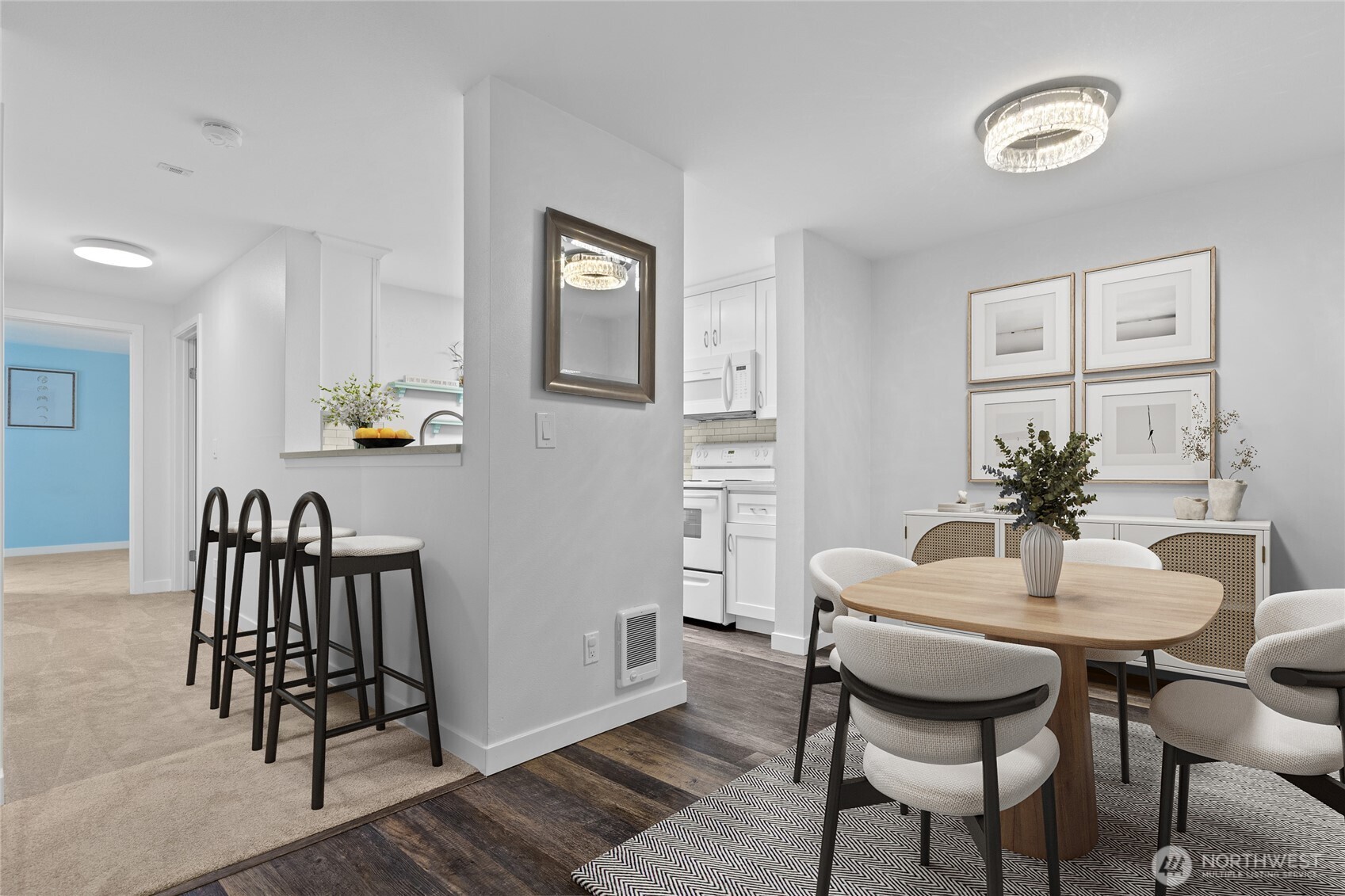 Experience the best of open-concept design—where contemporary flair meets inviting comfort. #HomeSweetStyle