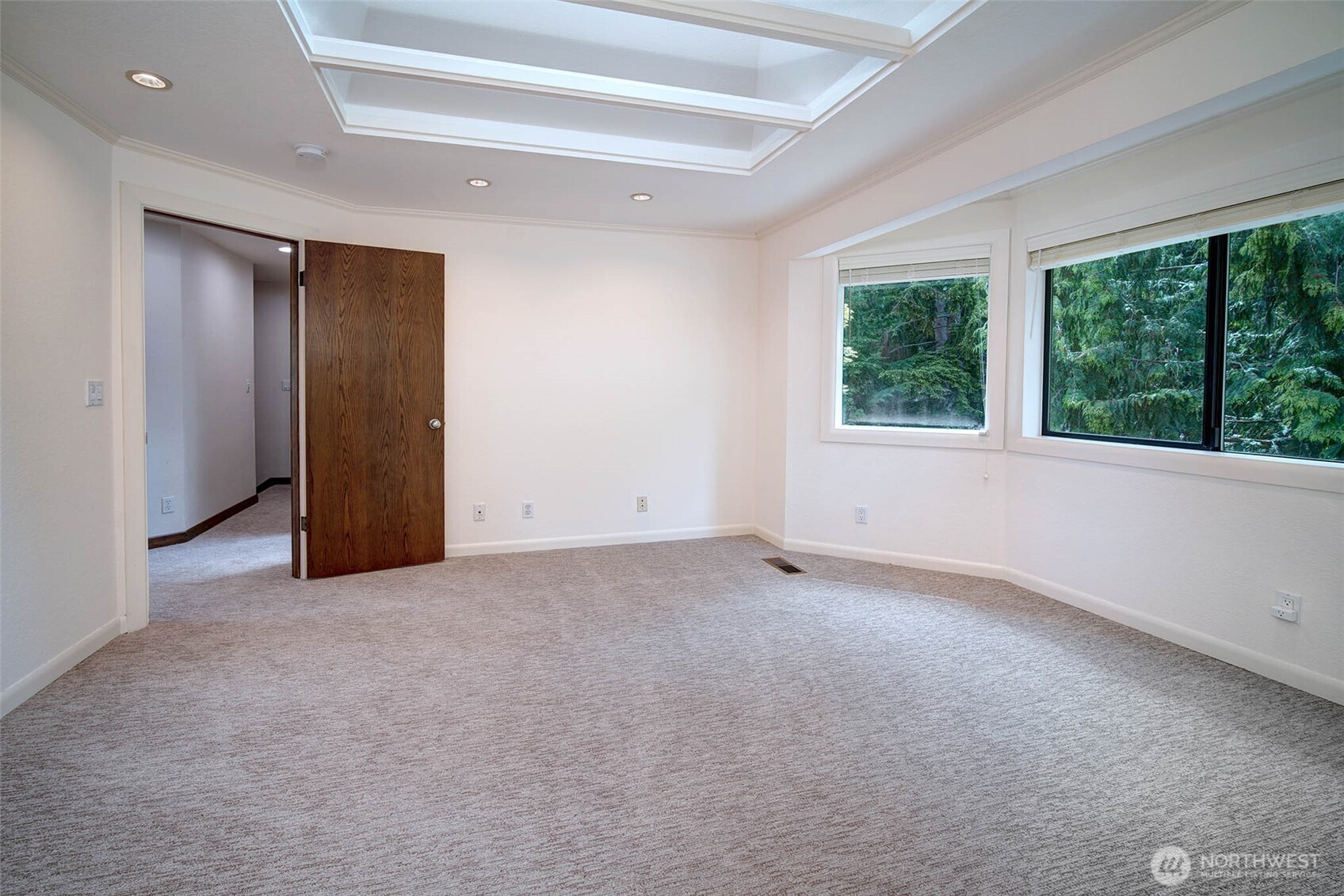 skylights throughout the upper level make this home bright and cheerful