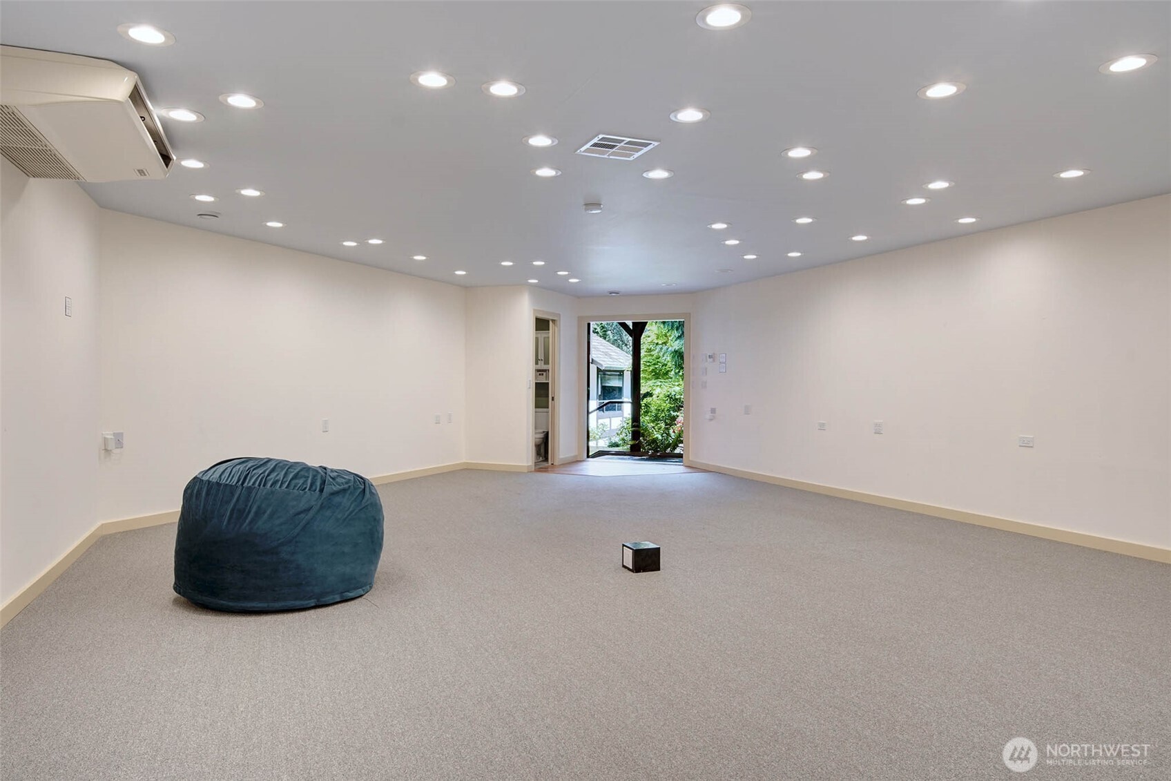 Large Open Studio has Windows already framed in should you wish to create a living space, ADU or Guest Suite