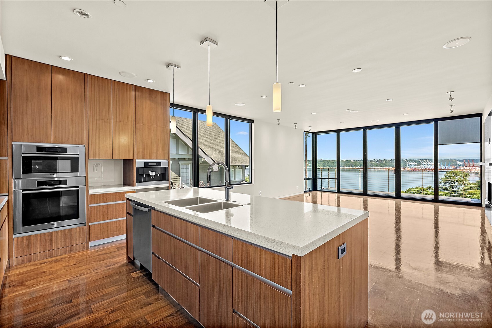 Miele stainless steel appliances