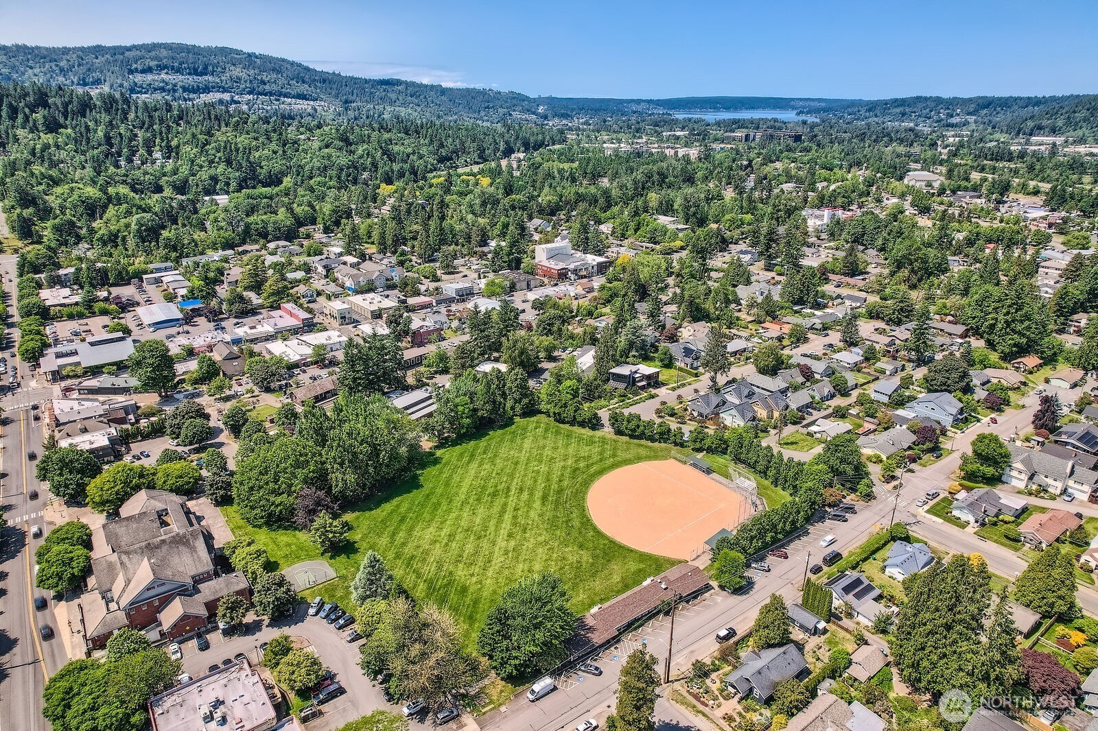 Blocks away from the historic Veterans’ Memorial Field Park, Fire Station, and Library - there is no shortage of access to public services.