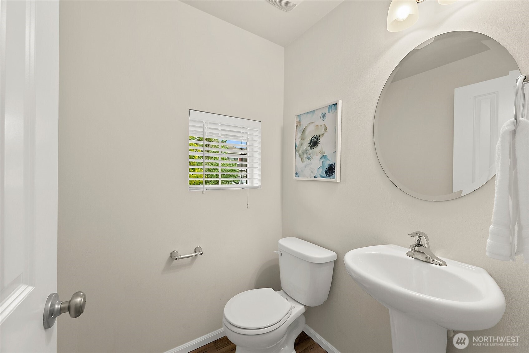 1/2 Bath on the main floor.