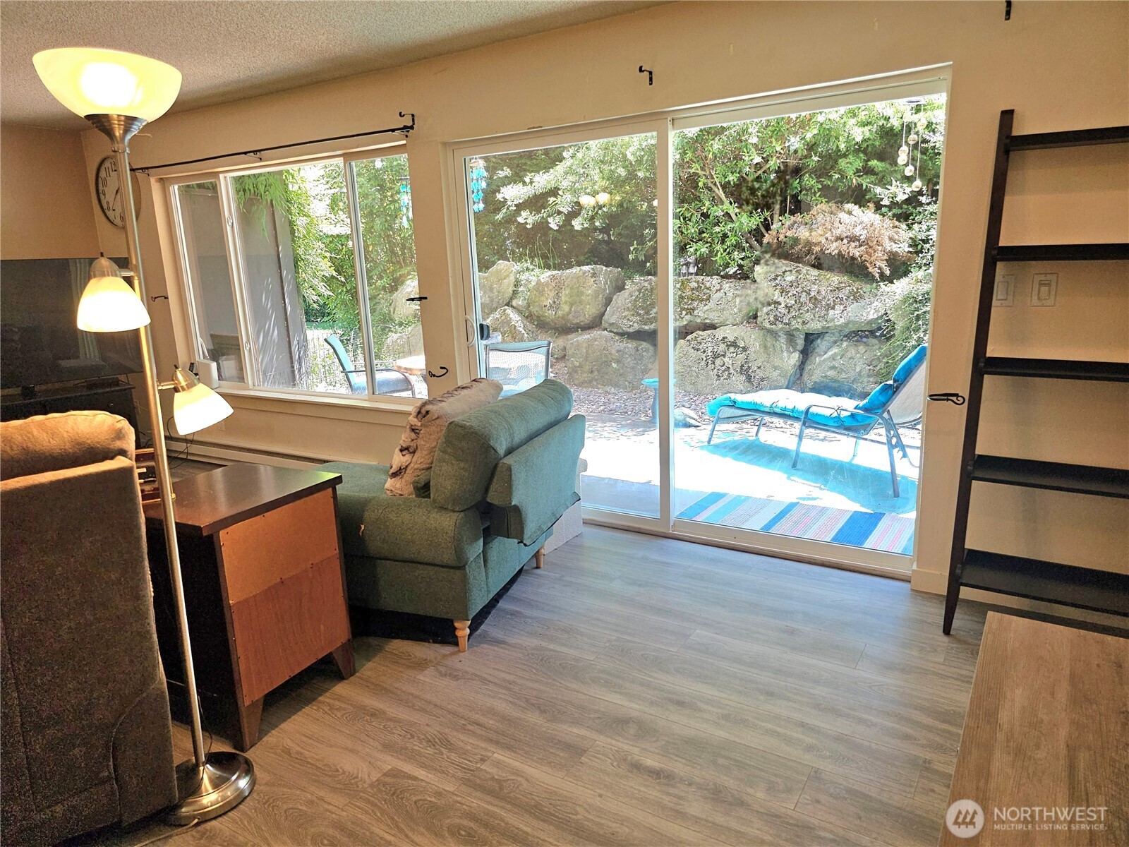 A wall of windows creates an extension from inside to outside, adding to your total living space!