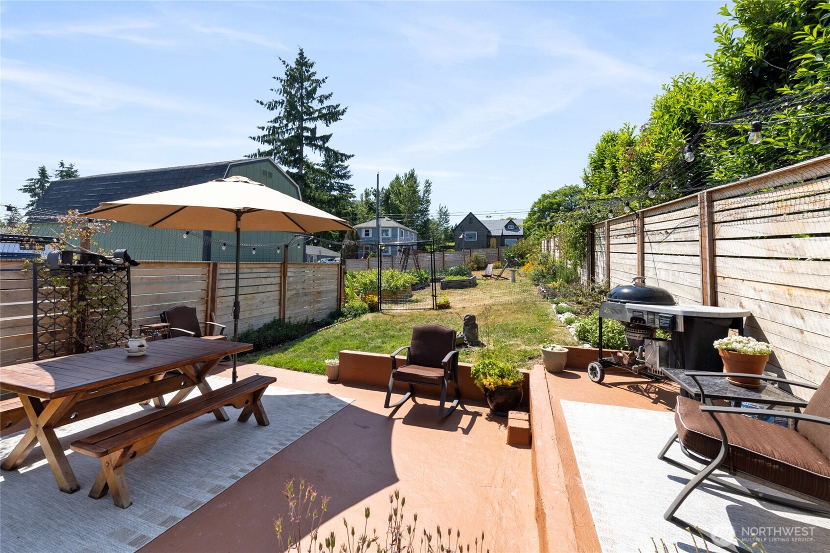 separate grill area