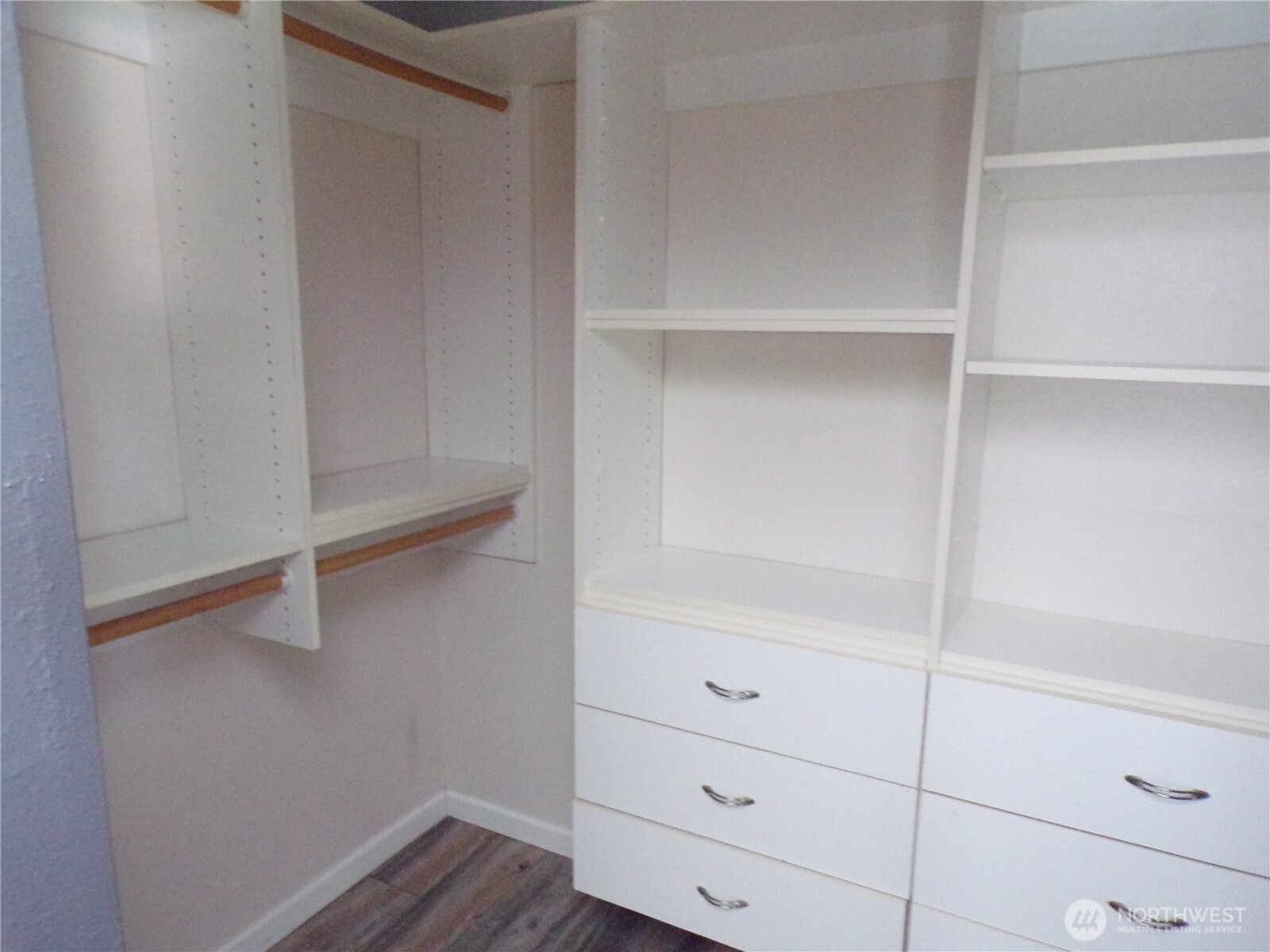 large walk in closet