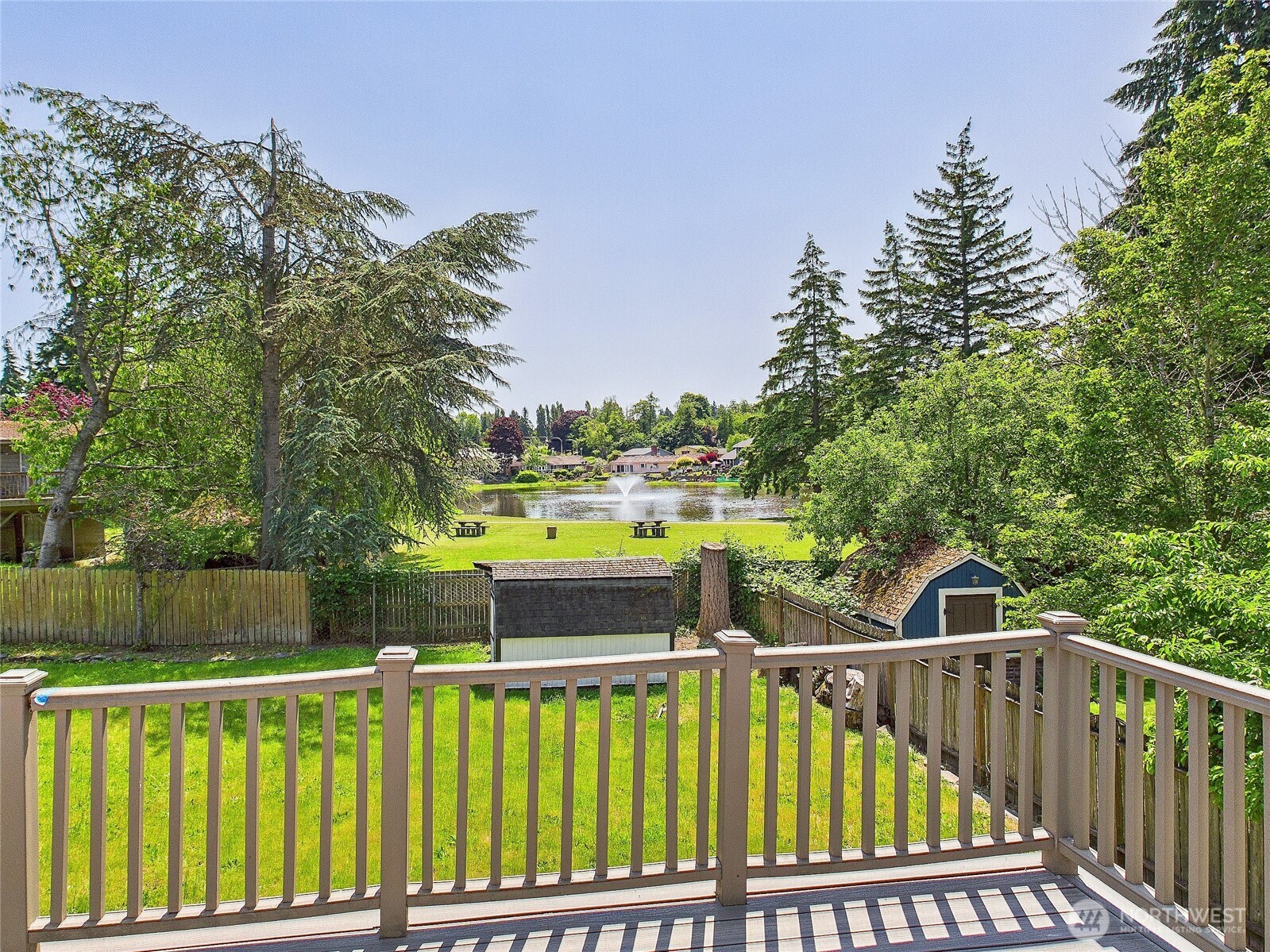 pond view