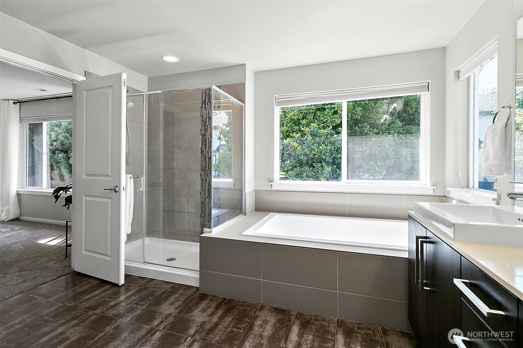 Stand up shower or soak in the tub.