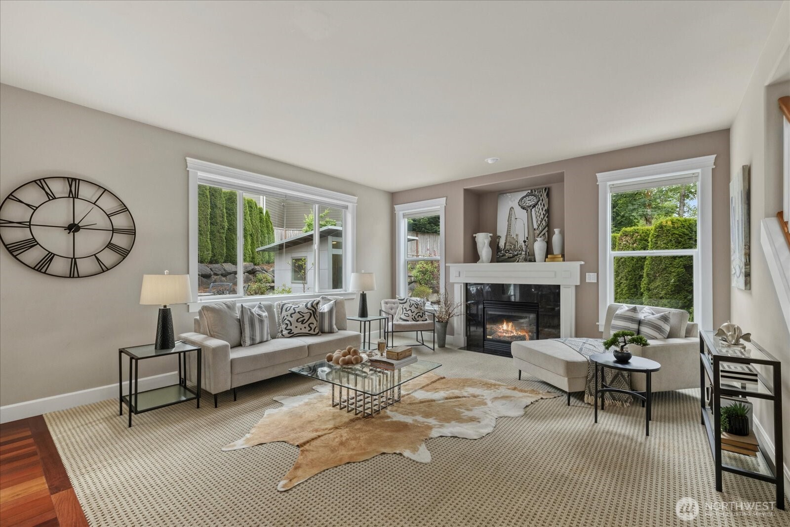 open great room concept...
