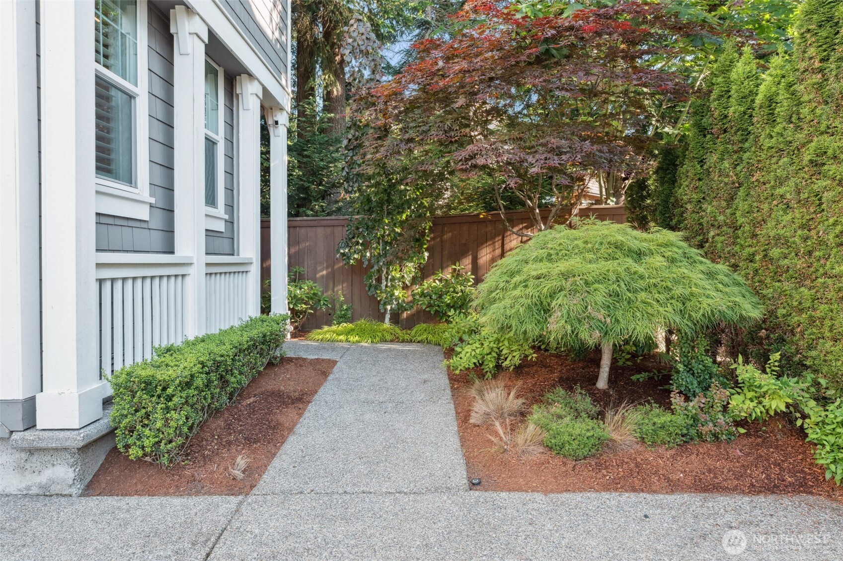 Front Entrance Flower Bed