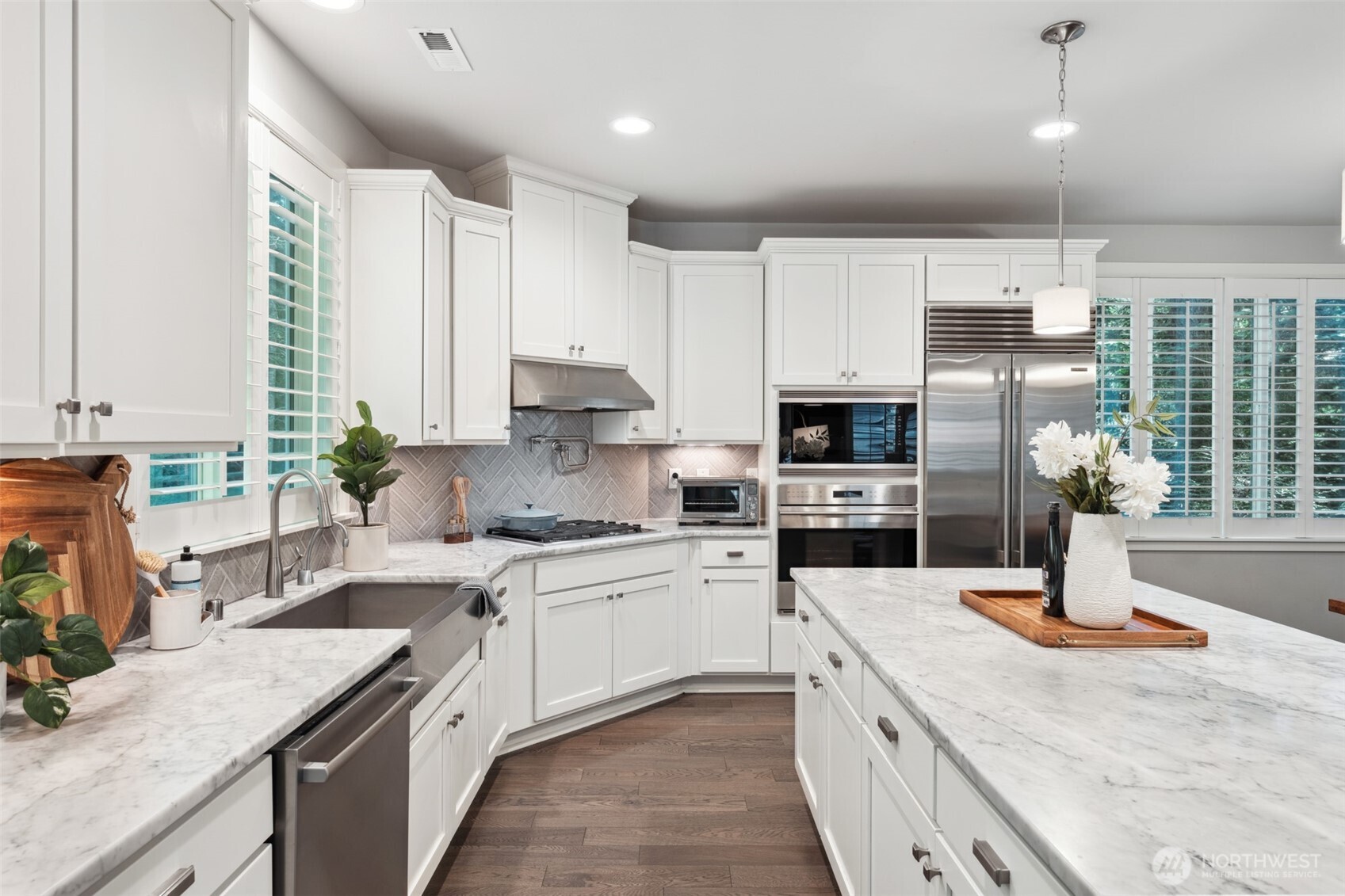 Gourmet Kitchen with Massive Island