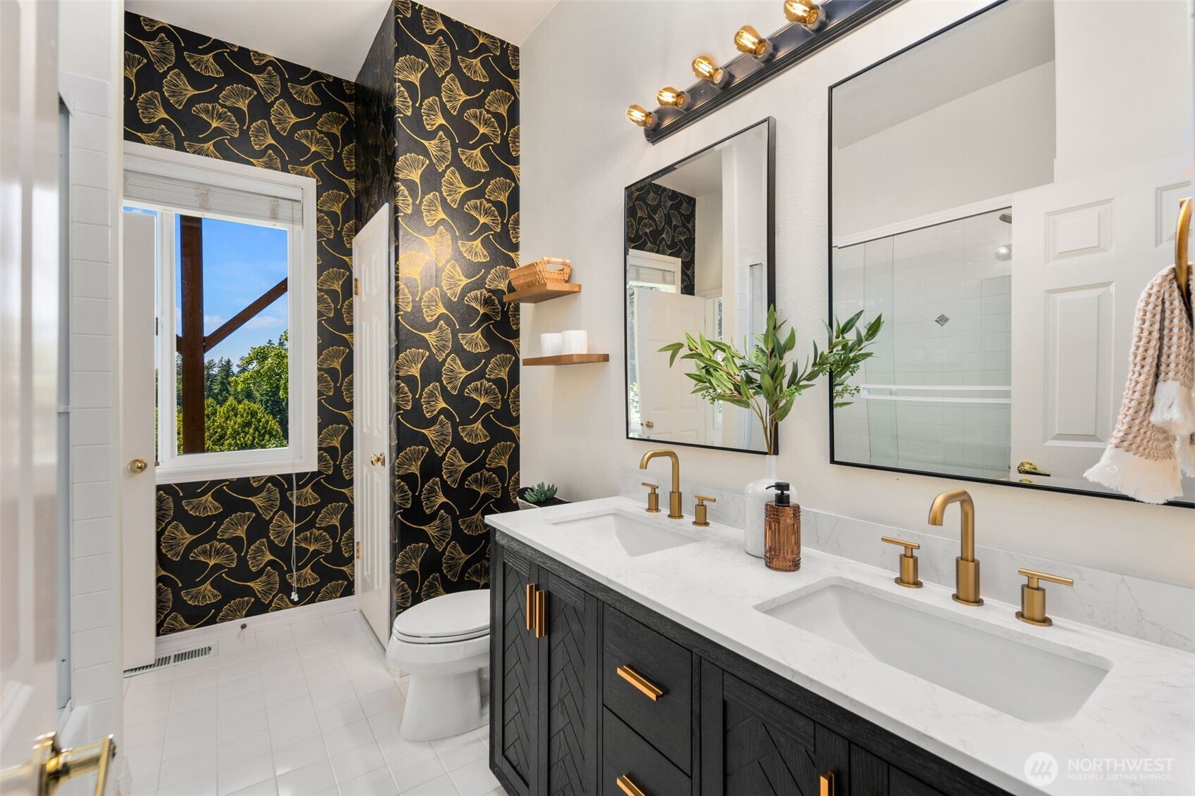 Lower level bathroom