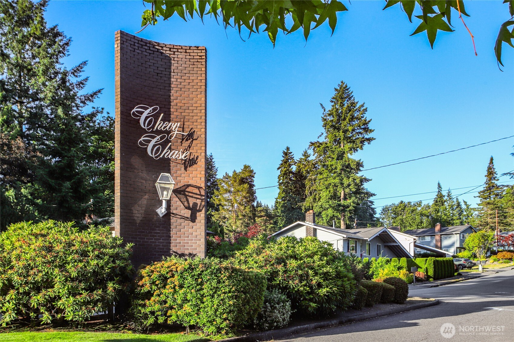 The coveted Chevy Chase neighborhood with mid-century architectural vibes throughout.