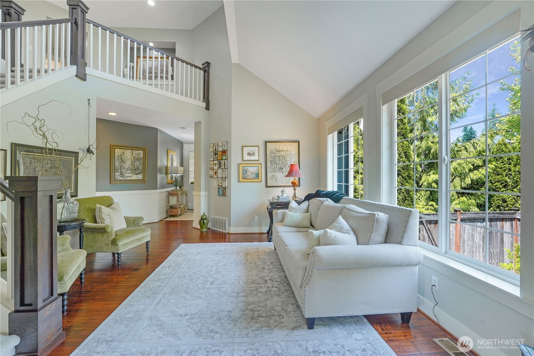Living Room looking back toward entry