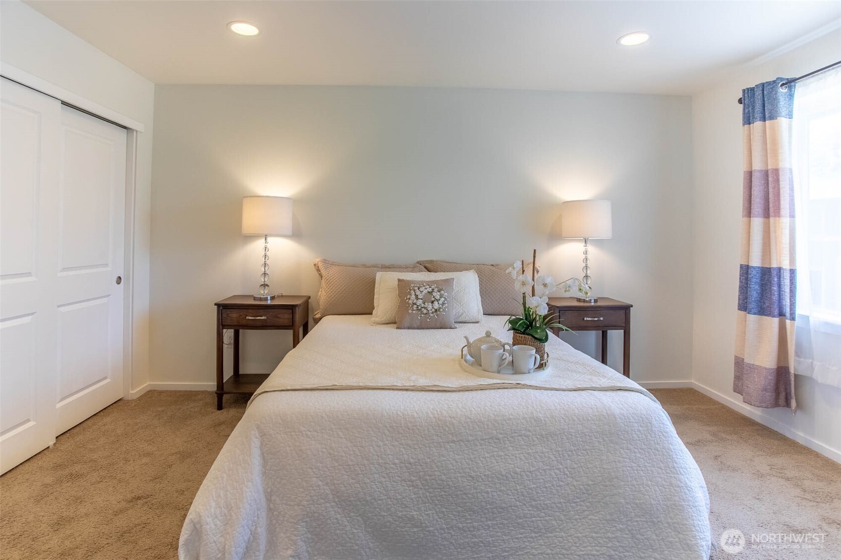 Another view of the Spacious Primary Bedroom Suite.