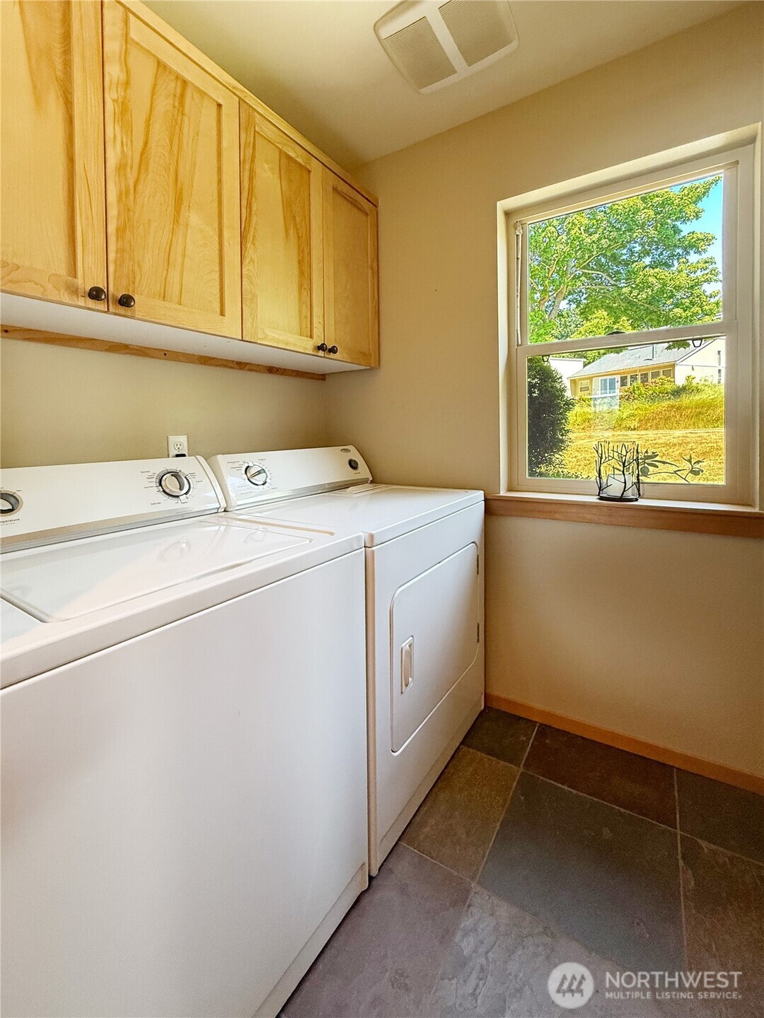 Main floor bedroom with views.