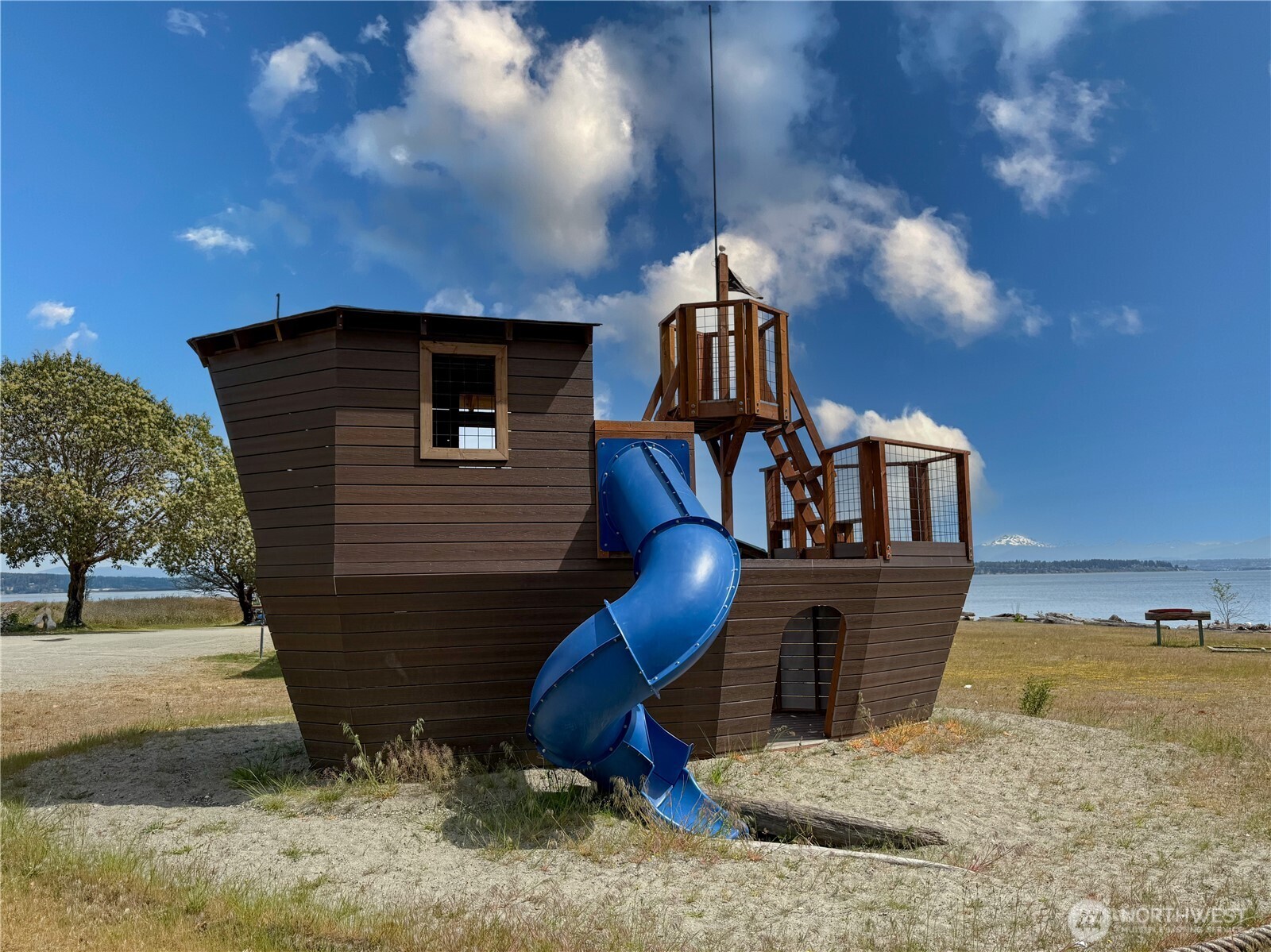 Hat Island pirate themed playground