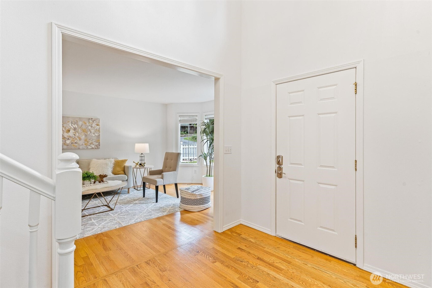 Formal living room off the entry.