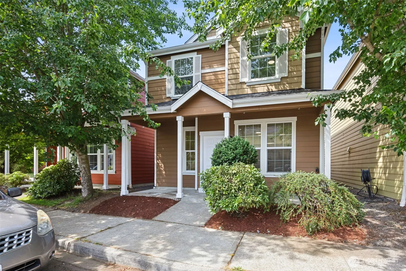 Front of home with covered porch