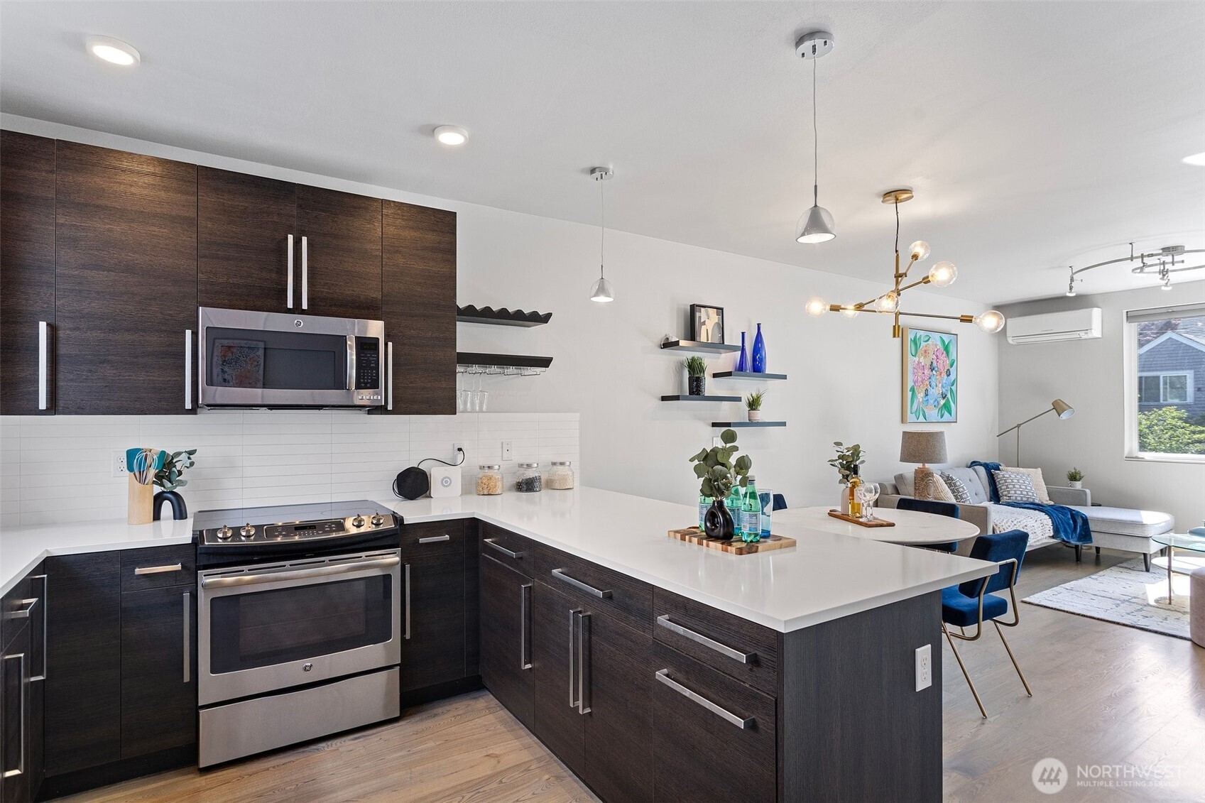 Kitchen with eating space