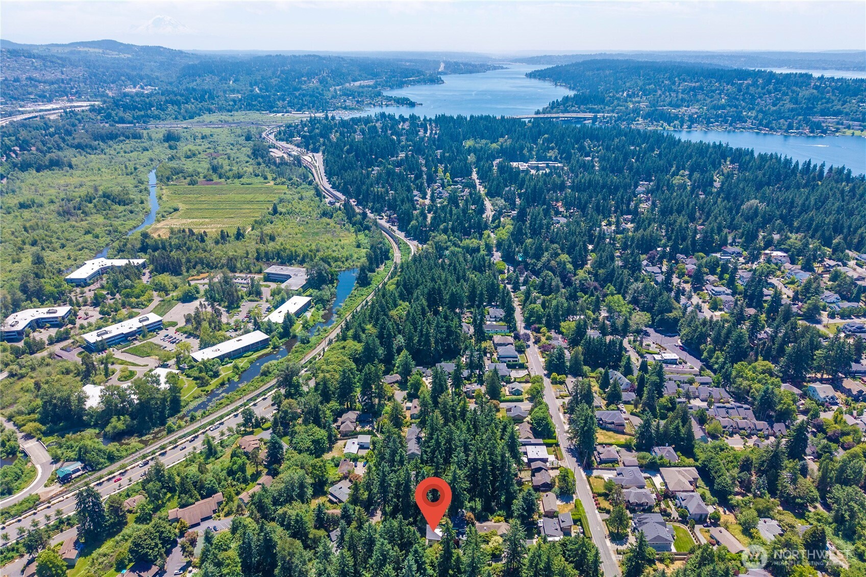 Located just minutes from Downtown Bellevue’s world-class shopping, dining, and parks