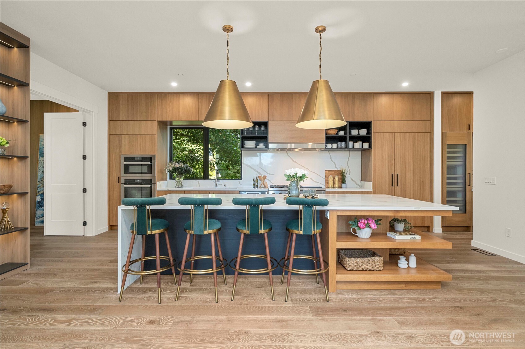Beautiful hardwood flooring throughout