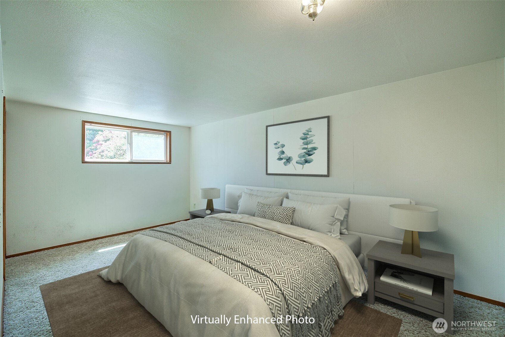 This 4th bedroom is also located downstairs.