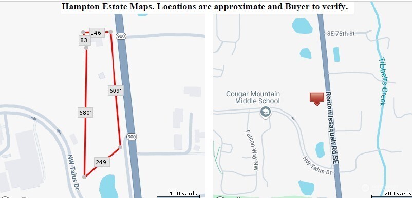 Approximate lot lines.