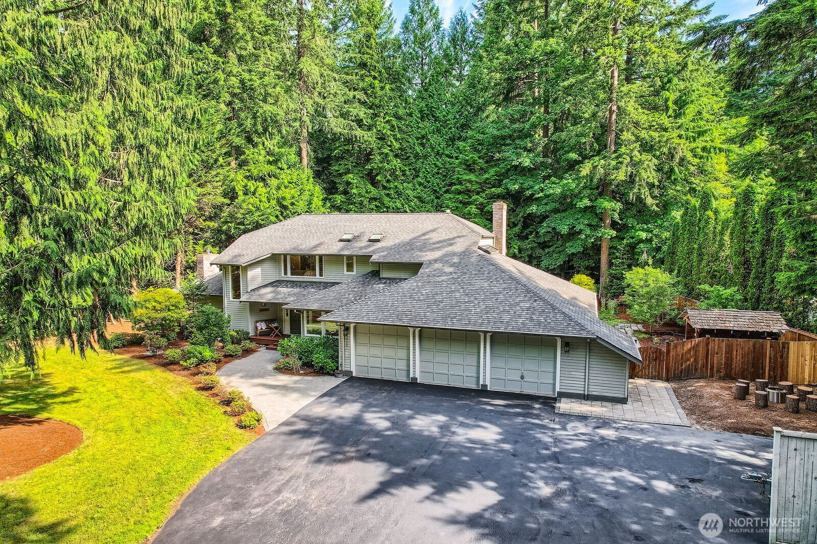 Expansive Driveway.