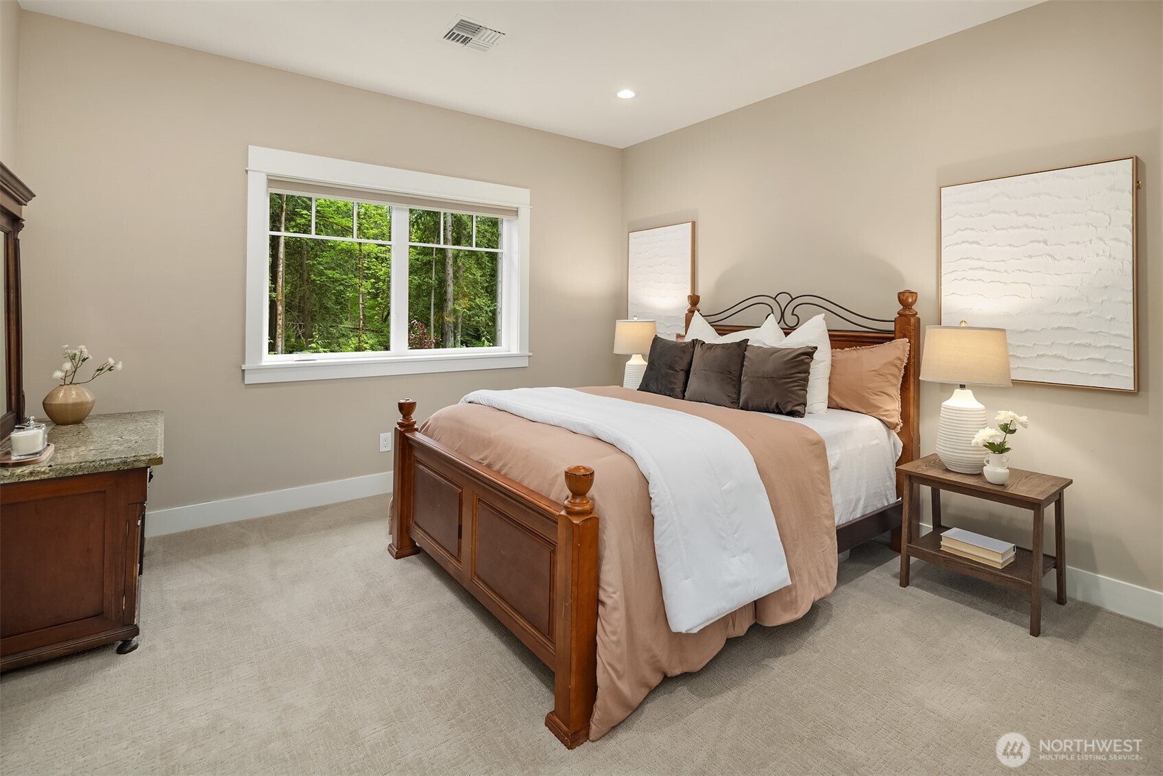 Guest bedroom #3 shares the ensuite bathroom.