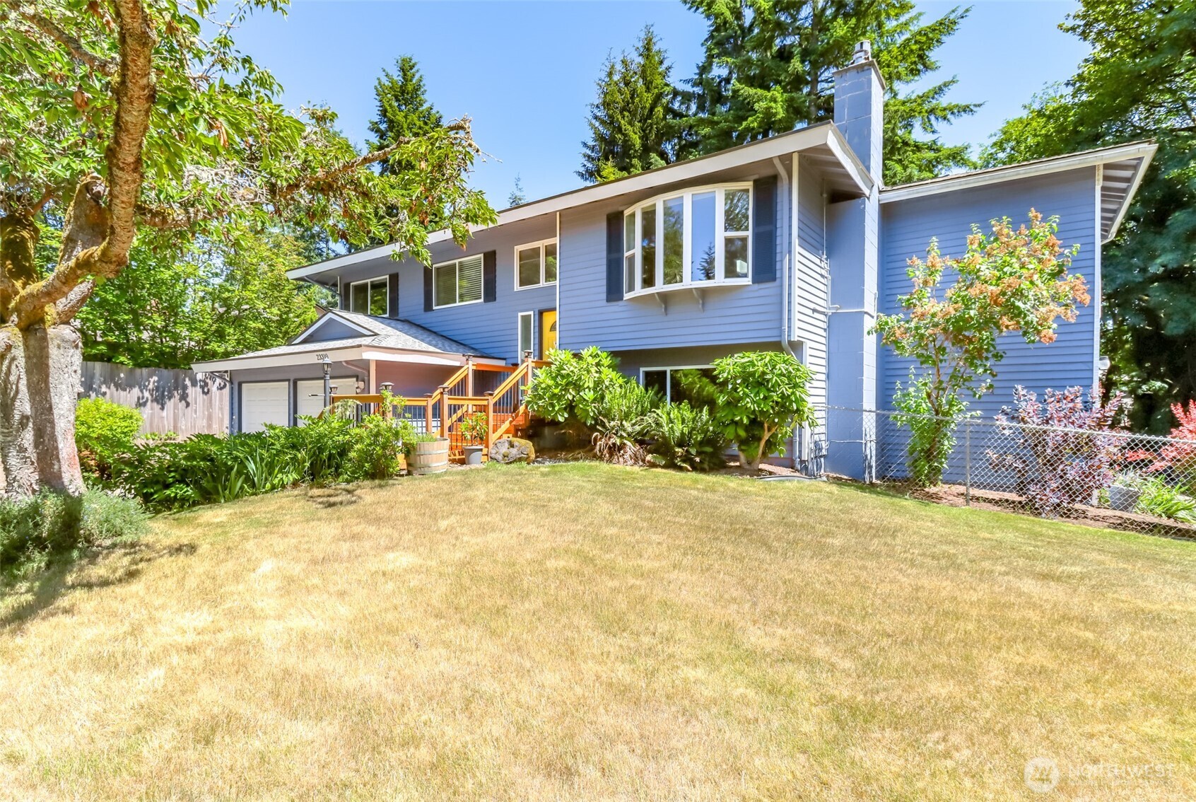 Inside our out, this home has plenty of entertaining space.