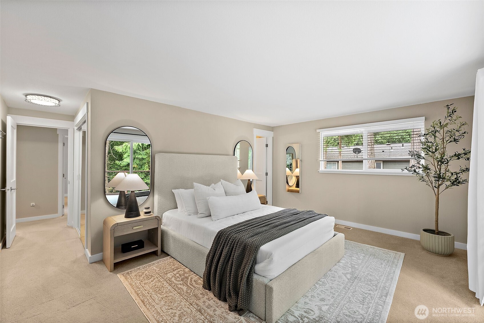 Large primary bedroom